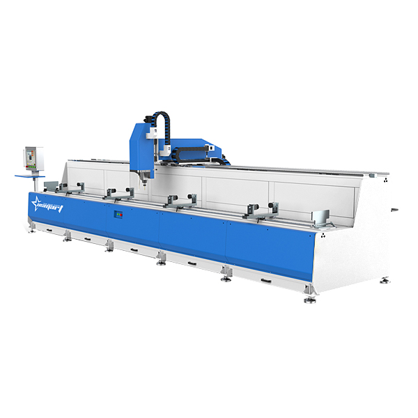 URT-A8 6000mm Aluminum Profile CNC Drilling Milling Machine