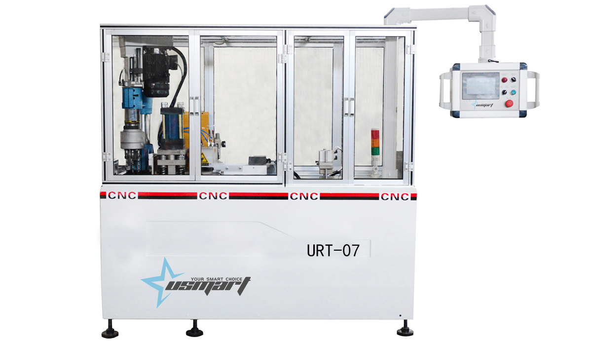 Aluminum Windows Doors Hinge Automatic CNC Processing Machine