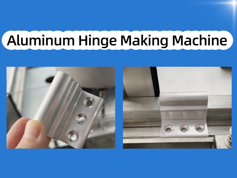 Aluminum Window Door Hinge Making Machine, Aluminum Hinge Holes Punching,Cutting,Countersinking Hole