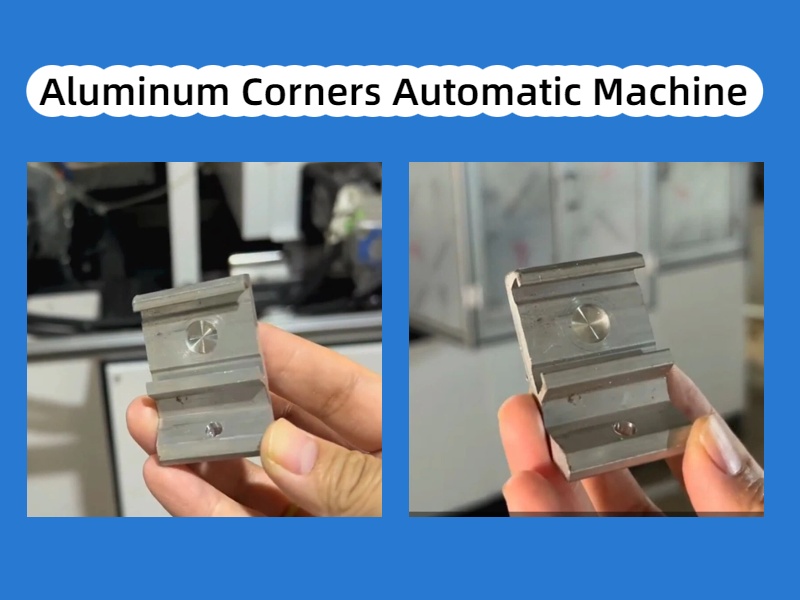 Aluminum Corners Automatic Machine, Aluminum Corner Hole Drilling Tapping and Cutting Machine