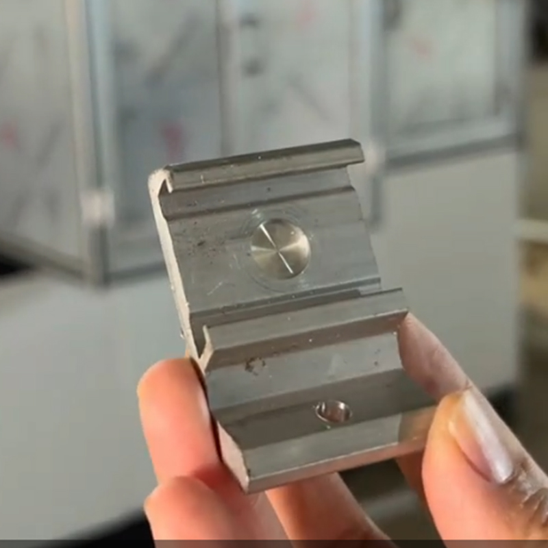 Aluminum Corner Drilling