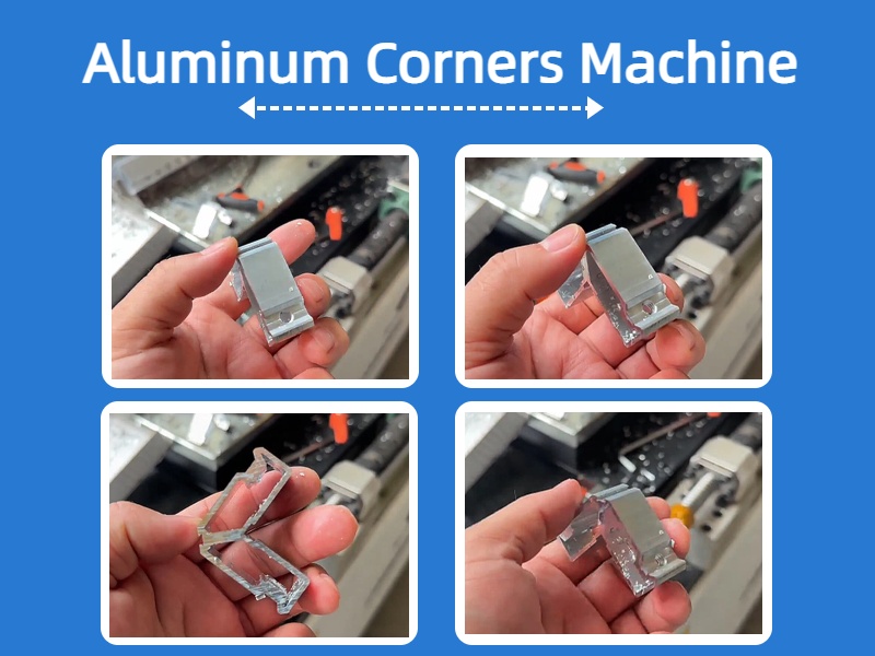 Aluminum Corners Machine, Aluminum Corners Automatic Machine for hole drilling,tapping and cutting
