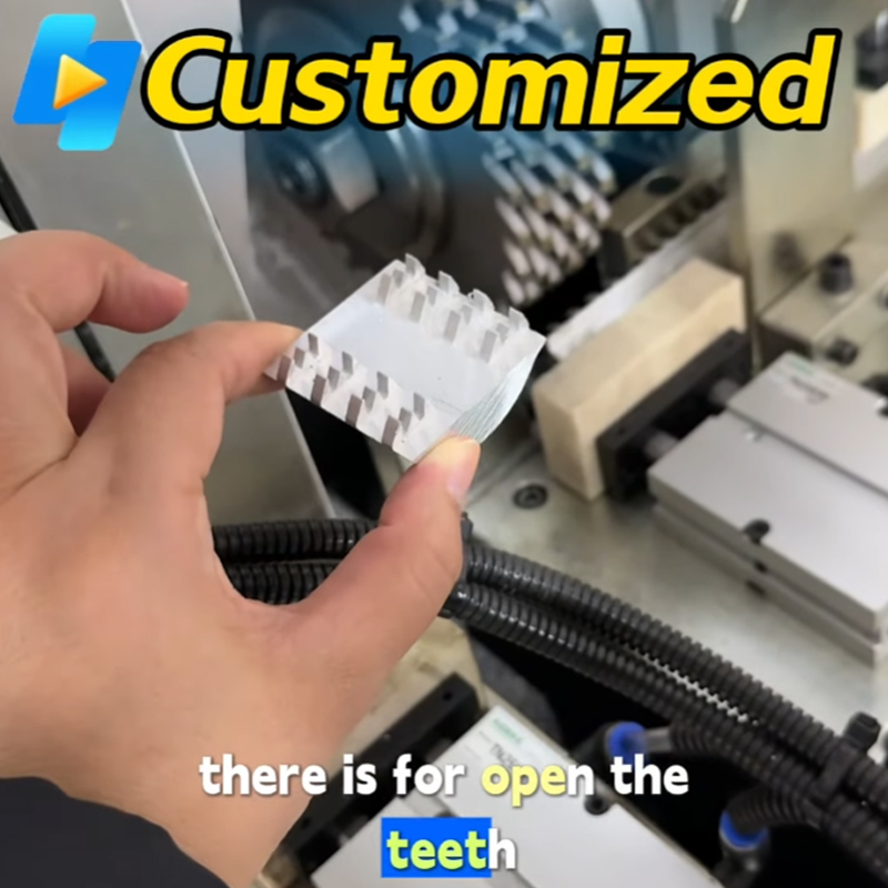 Electricity Wire Cable Clamp Automatic Machine: automatic open teeth and automatic cutting