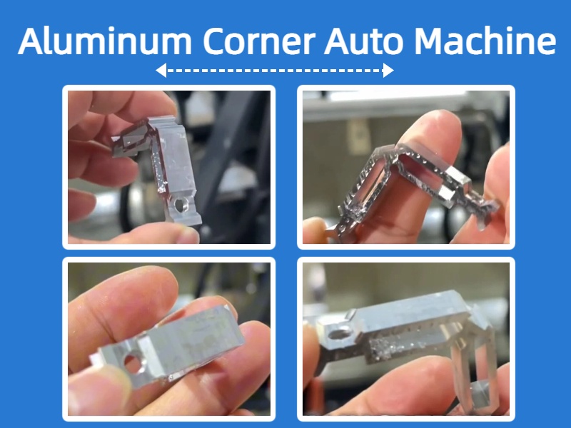 Aluminum Corner Connector Automatic Machine for holes drilling tapping and cutting Aluminum Corner Connector Automatic Machine for holes drilling tapping and cutting
