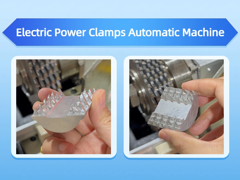 Machine automatique de pinces électriques, pinces électriques automatiques en aluminium sur mesure