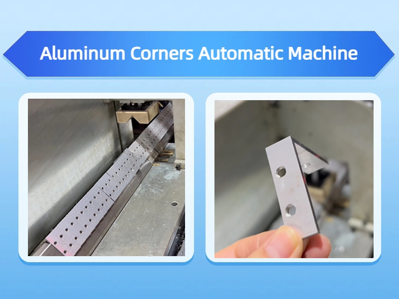 10 Axis Aluminum Corners Automatic Machine for holes drilling,taping and cutting