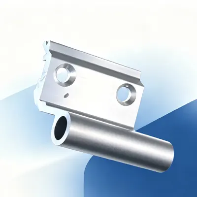 Automatic Double-Wing Hinge Machine Realizes Integrated Automatic Punching, Chamfering and Cutting