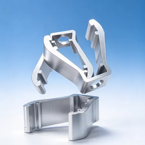 Modernisierung der Photovoltaik-Zubehörproduktion: Automatische Aluminiumzubehör-Maschine mit Stanz- und Schneidefunktion
