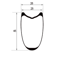 road bike disc rims