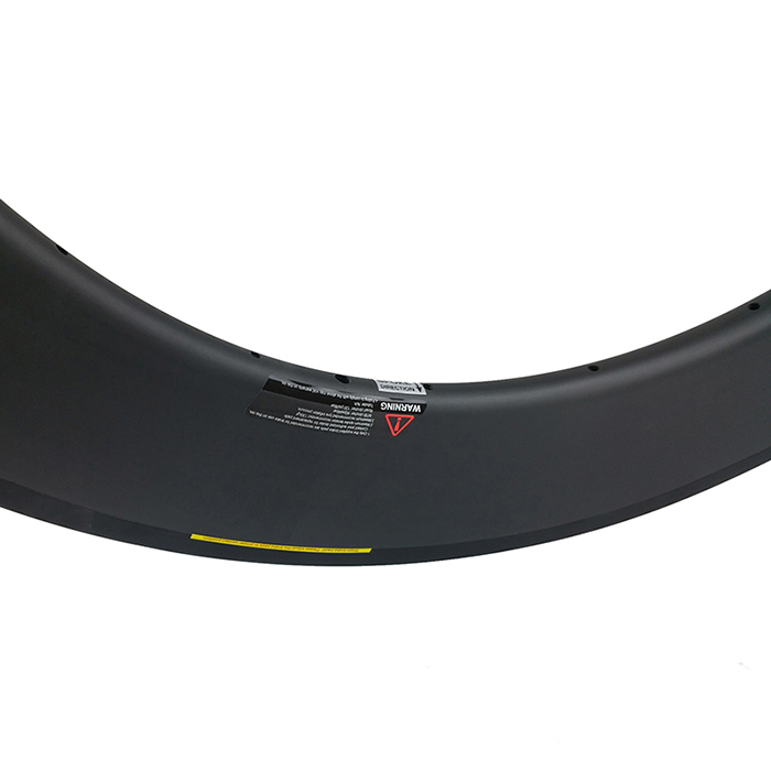 88mm Carbon Rims aero Triathlon Rear Wheel Carbon Tubular Rim