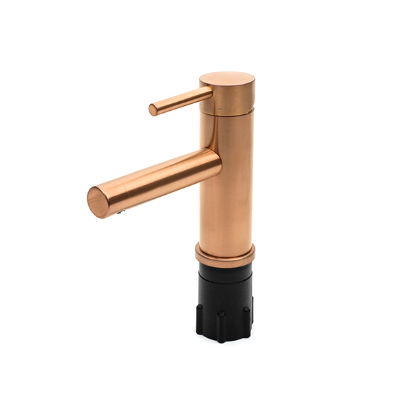 Basin Tapin Double Stone Steel PVD Colored Stainless Steel Copper Brush