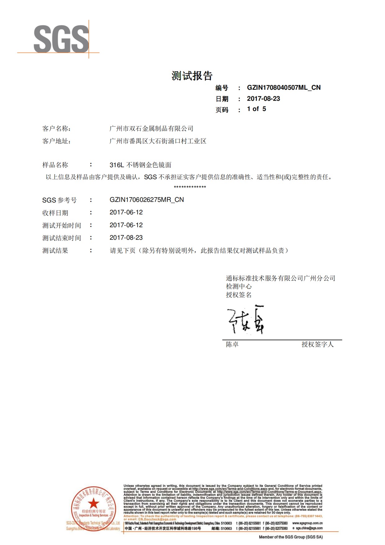 PVD Film Corrosion Resistance Test PVD Film Corrosion Resistance Test