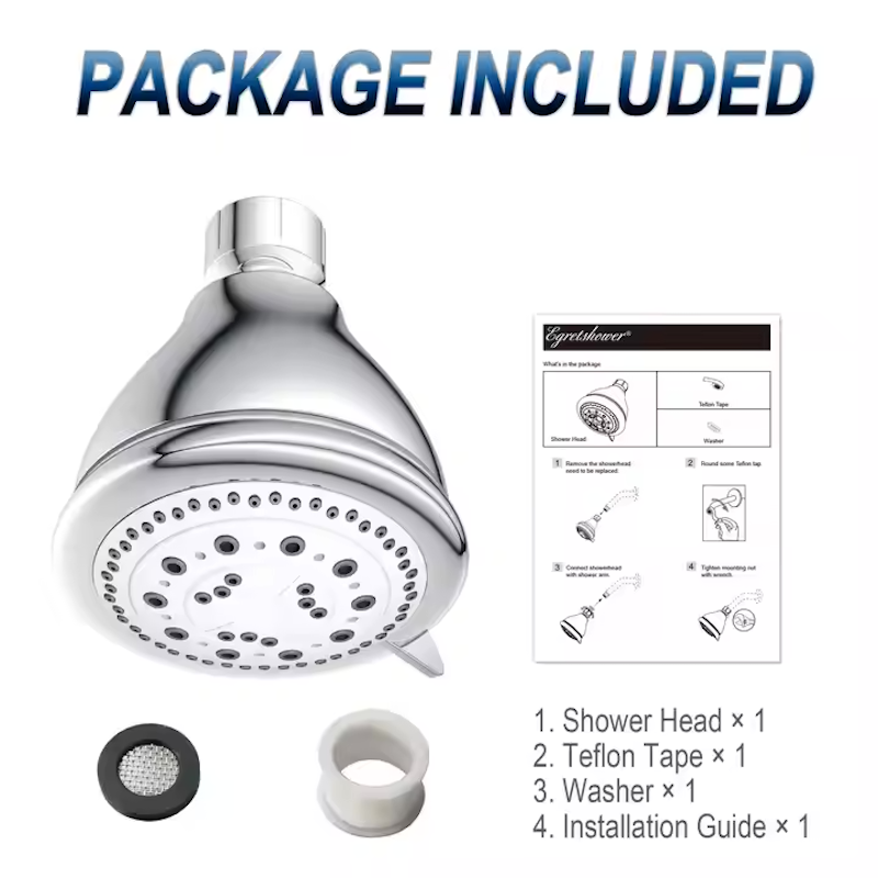 Multifunctional High Pressure ShowerHead