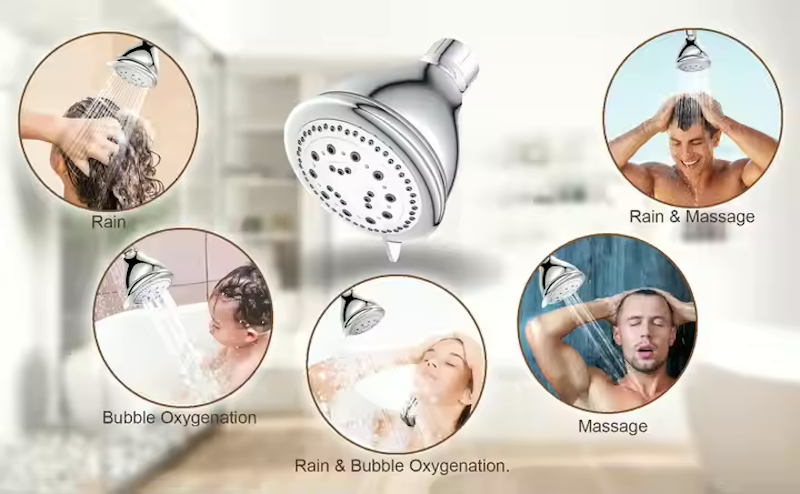 Multifunctional High Pressure ShowerHead