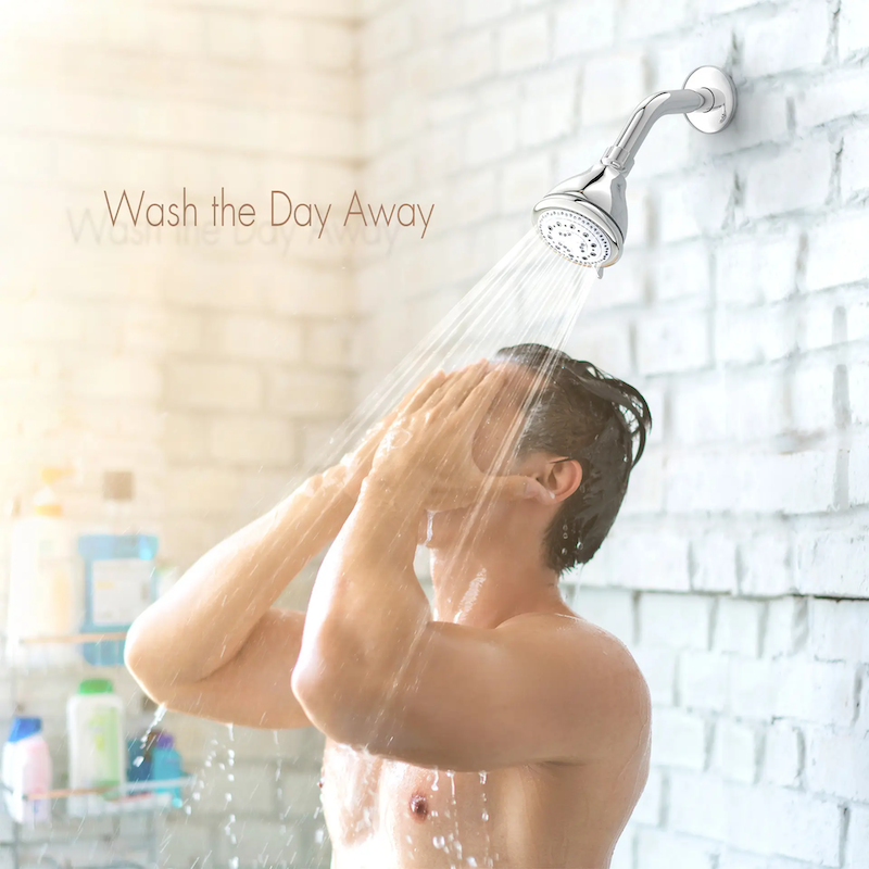 high flow rain shower head