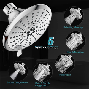 shower head with adjustable shower head with adjustable