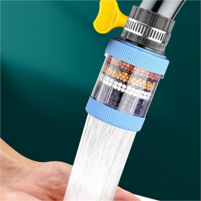 Removable And Washable Faucet Filter System