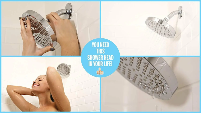 High Pressure Rainfall Shower Head