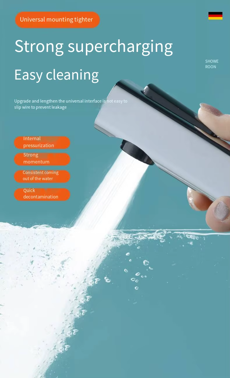 Household Toilet Spray Gun One In And Two Out