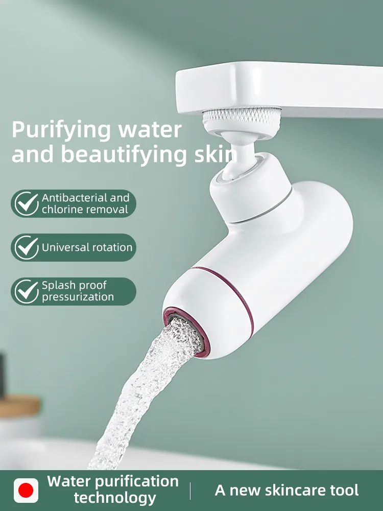 Multifunctional Filter Rotatable Faucet Extender
