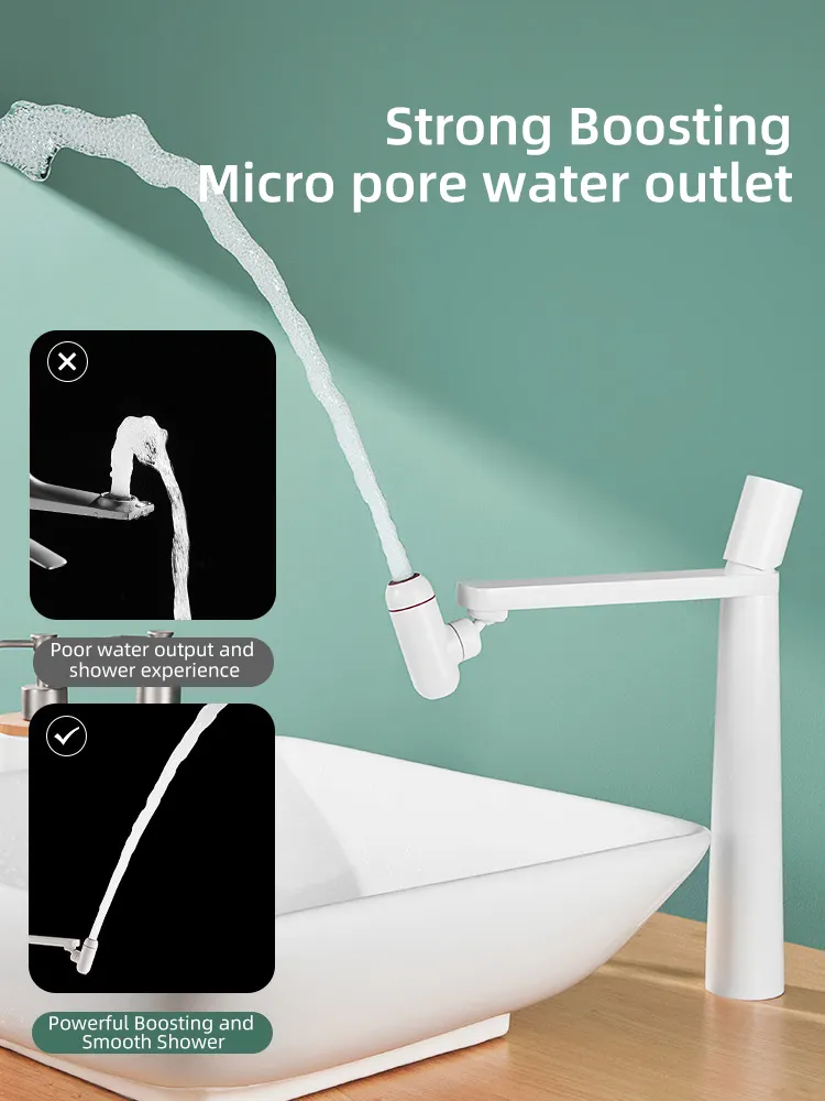 Multifunctional Filter Rotatable Faucet Extender