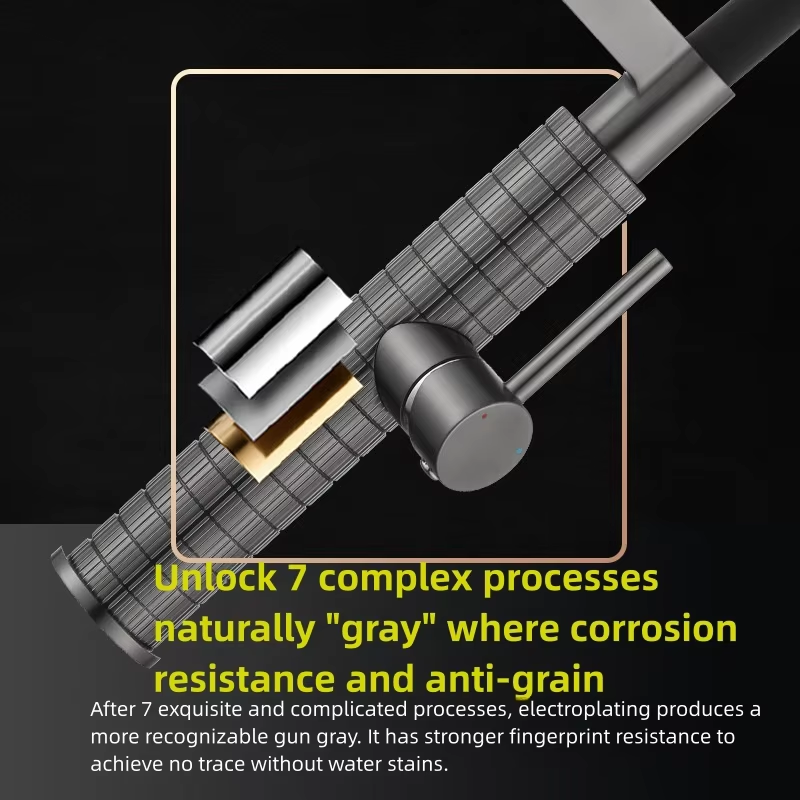 Magnetic Pull Out 360° Rotating Kitchen Sink Faucet