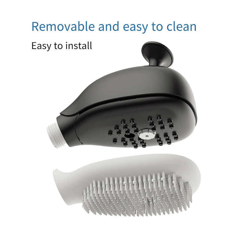 Baby Shark Shower Head With Soft Silicone Srush