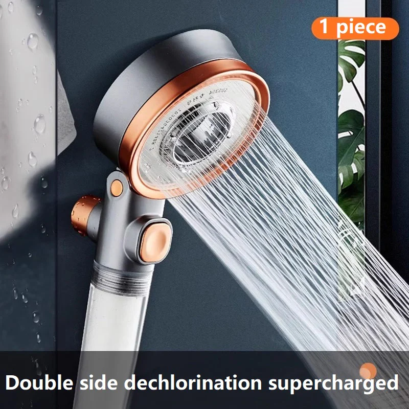 Double Sided Pressurized Dechlorination Shower Head