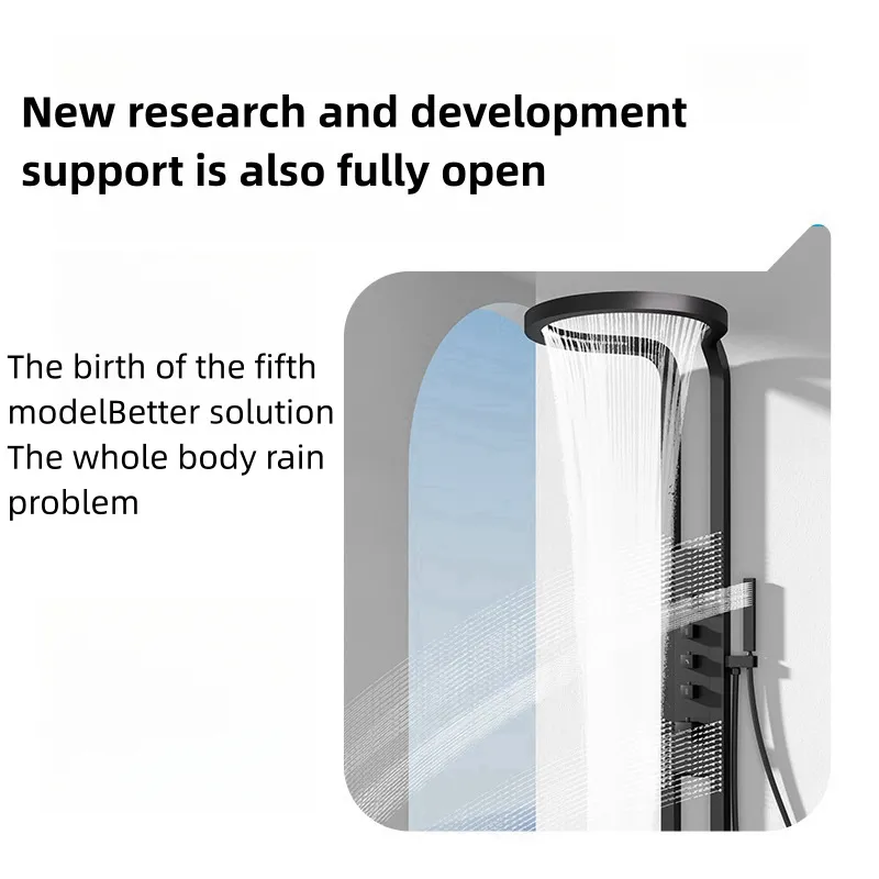 rainfall shower panel system rainfall shower panel system