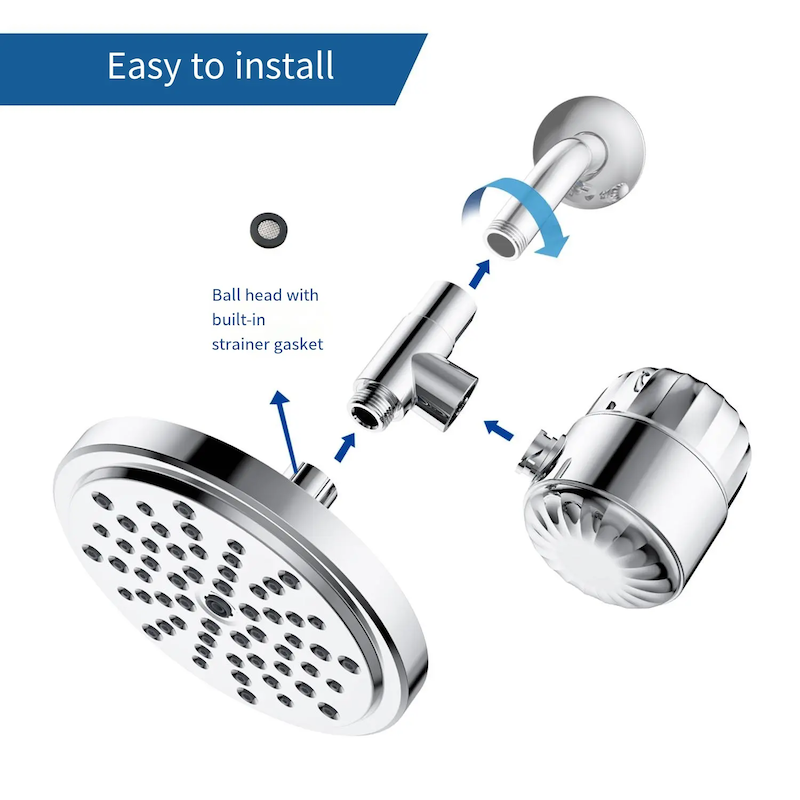 Why You Need A Customizable Filtered Shower Head?