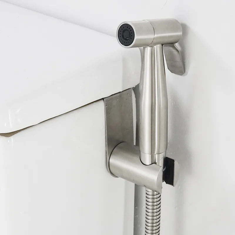 Toilet Bidet Sprayer Holder Bathroom Attachment Hanging Bracket