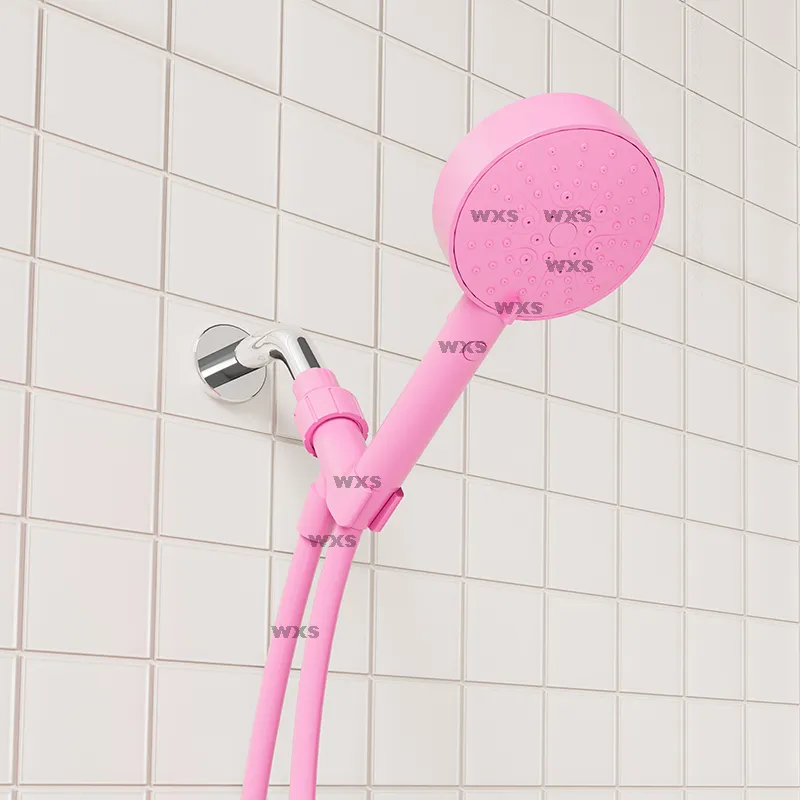 High Pressure 3 Spray Functions Pause Handheld Shower Head with hose