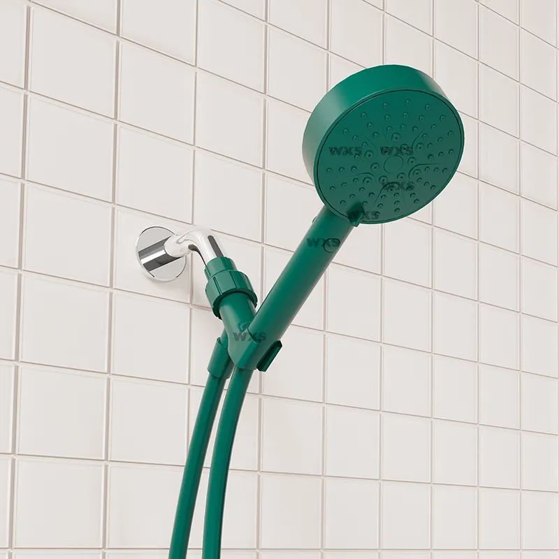 High Pressure 3 Spray Functions Pause Handheld Shower Head with hose