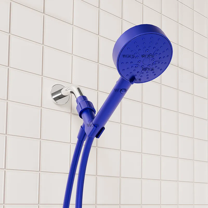 High Pressure 3 Spray Functions Pause Handheld Shower Head with hose