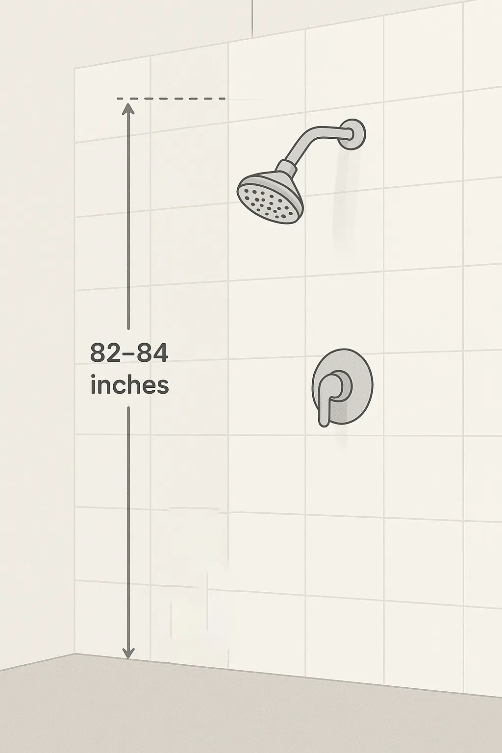 Shower Head Height Shower Head Height