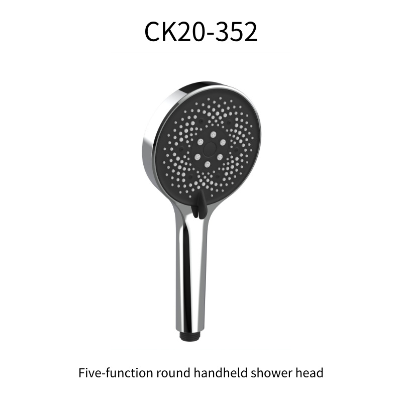 5-Function Handheld Shower Head Wholesale, Pressure-Boosting & Water-Saving Shower Sprayer, Adjustable Water Modes, Direct Supply from Source Factory