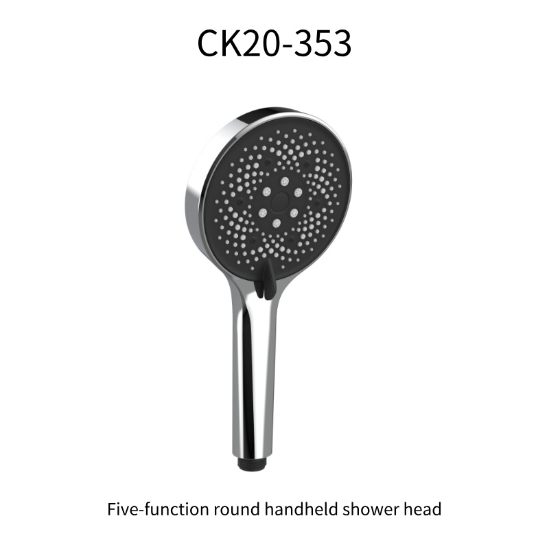 5-Function Handheld Shower Head Wholesale, Pressure-Boosting & Water-Saving Shower Sprayer, Adjustable Water Modes, Direct Supply from Source Factory
