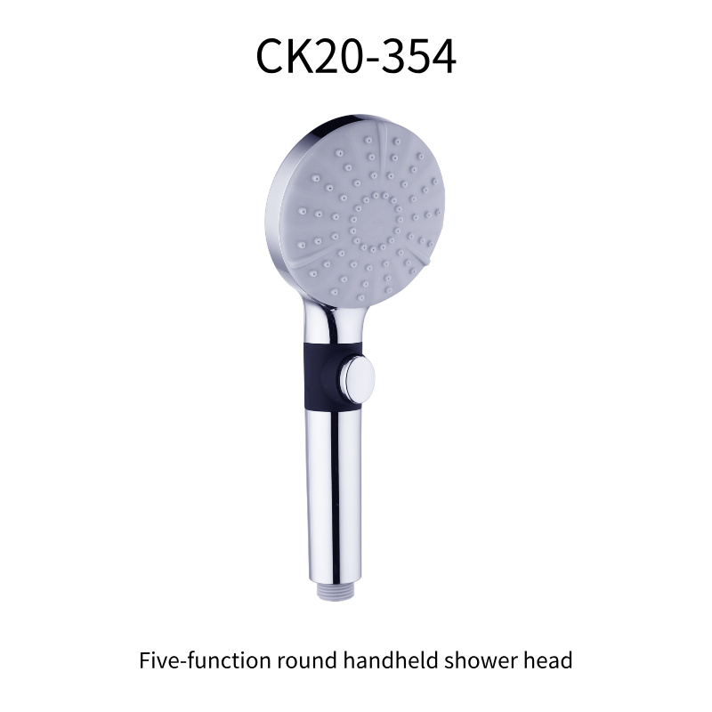5-Function Handheld Shower Head Wholesale, Pressure-Boosting & Water-Saving Shower Sprayer, Adjustable Water Modes, Direct Supply from Source Factory