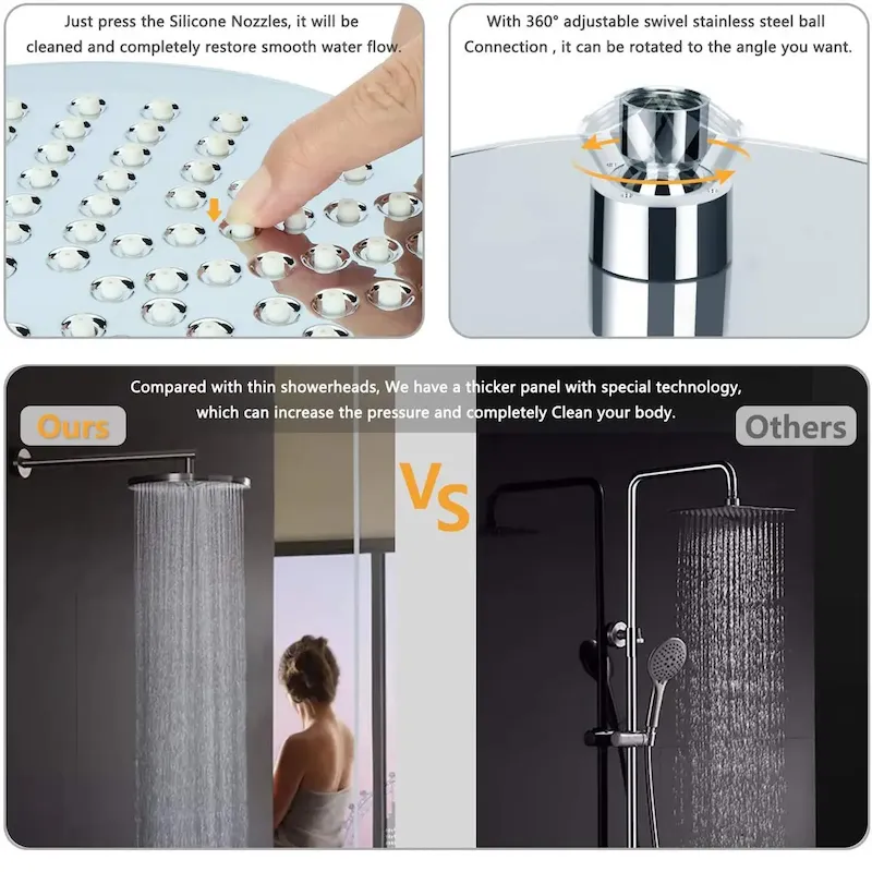 How Does A High Pressure Rainfall Shower Head Increase Water Pressure? How Does A High Pressure Rainfall Shower Head Increase Water Pressure?