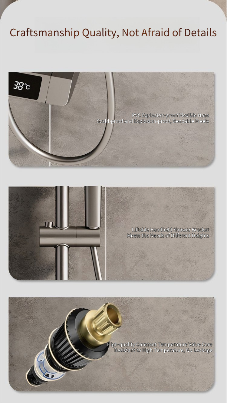 Premium Showerhead Set Wholesale | Engineering Procurement Preferred with Customization Options