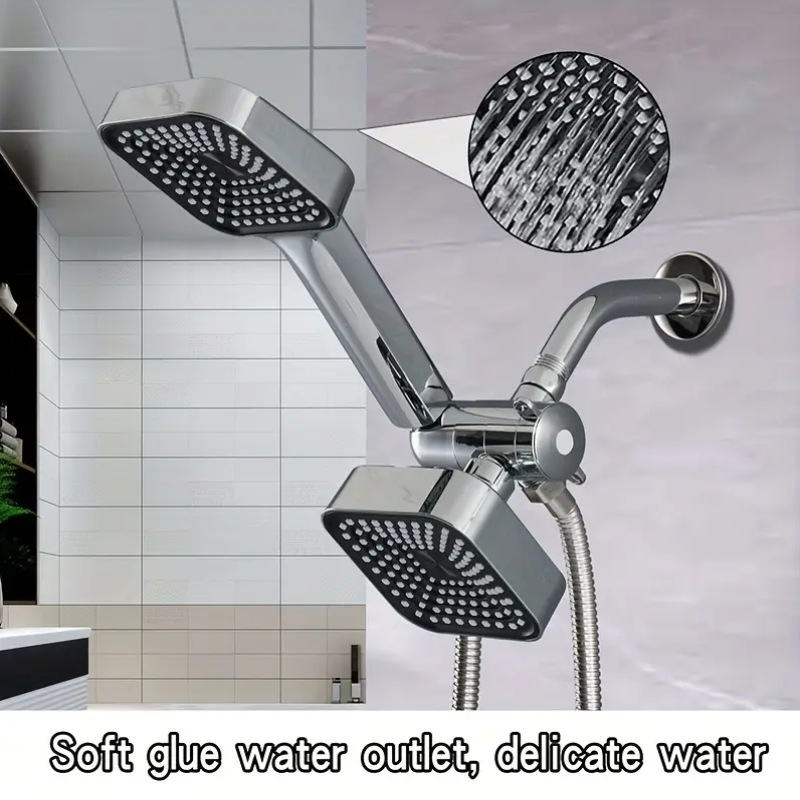 High Pressure Barth Room Rainfall Shower Head Combo Set