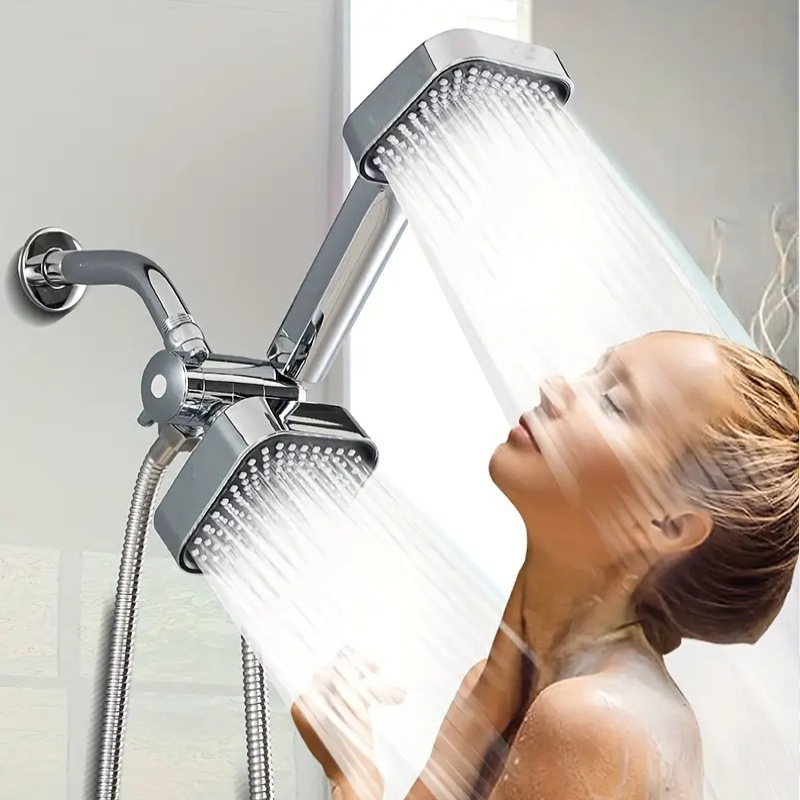 High Pressure Barth Room Rainfall Shower Head Combo Set