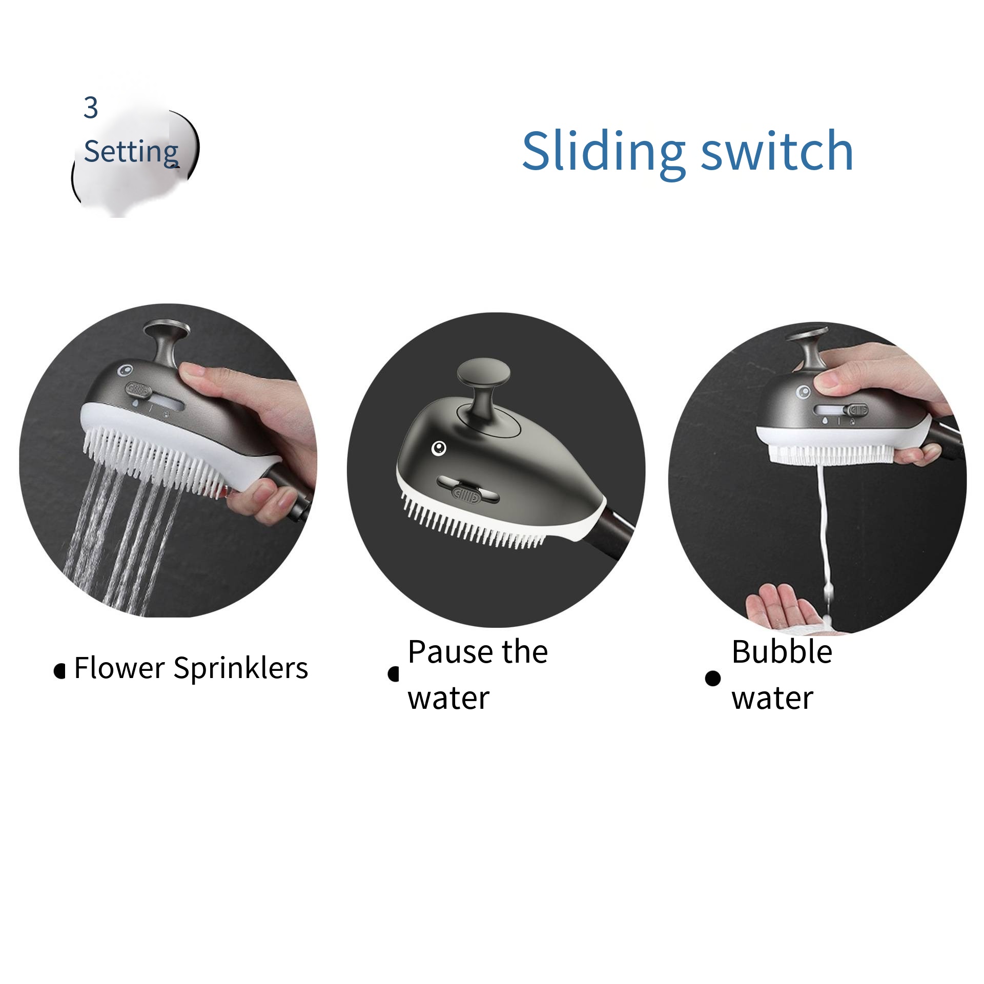 Smart Baby Whale Shower Gel Set Pet Comb Faucet Bathroom Accessories