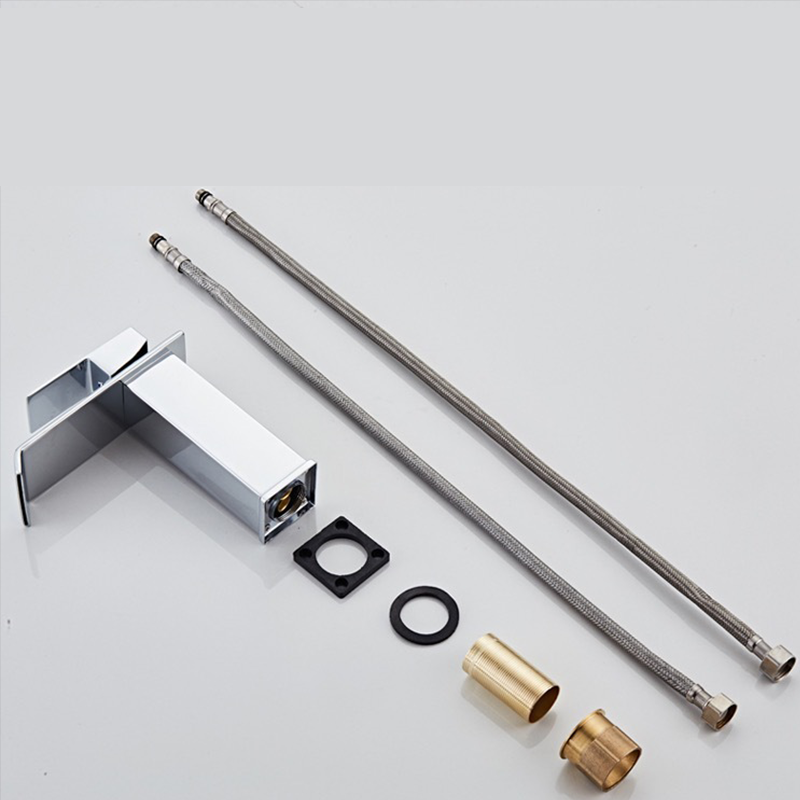 Modern Luxury Stainless Steel Waterfall Faucet Single Handle