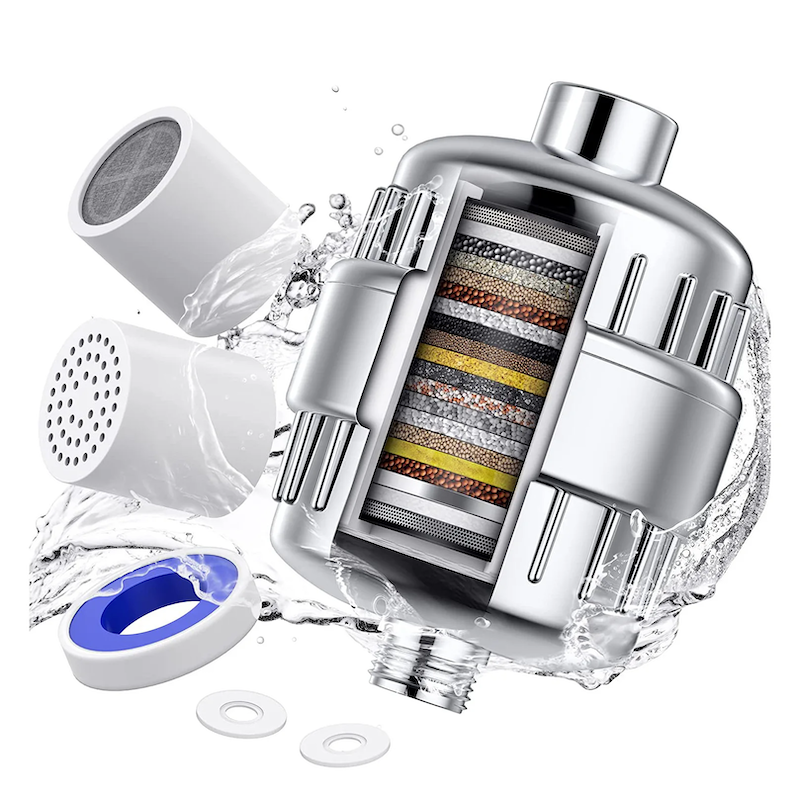 What Substances Can a 15-Stage Shower Filter Remove?