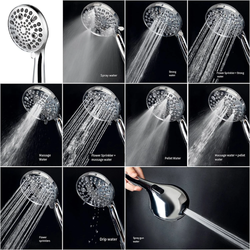 Can a Hand Held High Pressure Shower Head Relieve Muscle Tension?