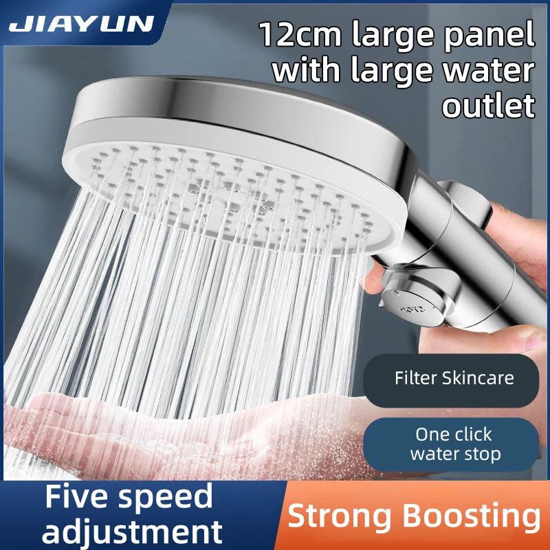 5 Mode High Pressure Handheld Shower Head