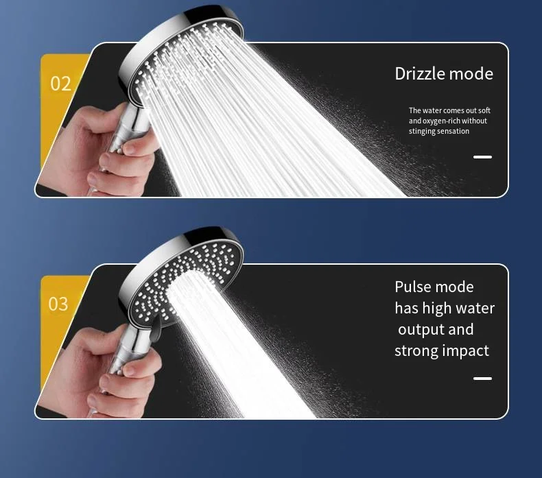 Supercharged Filtered Handheld Shower Head
