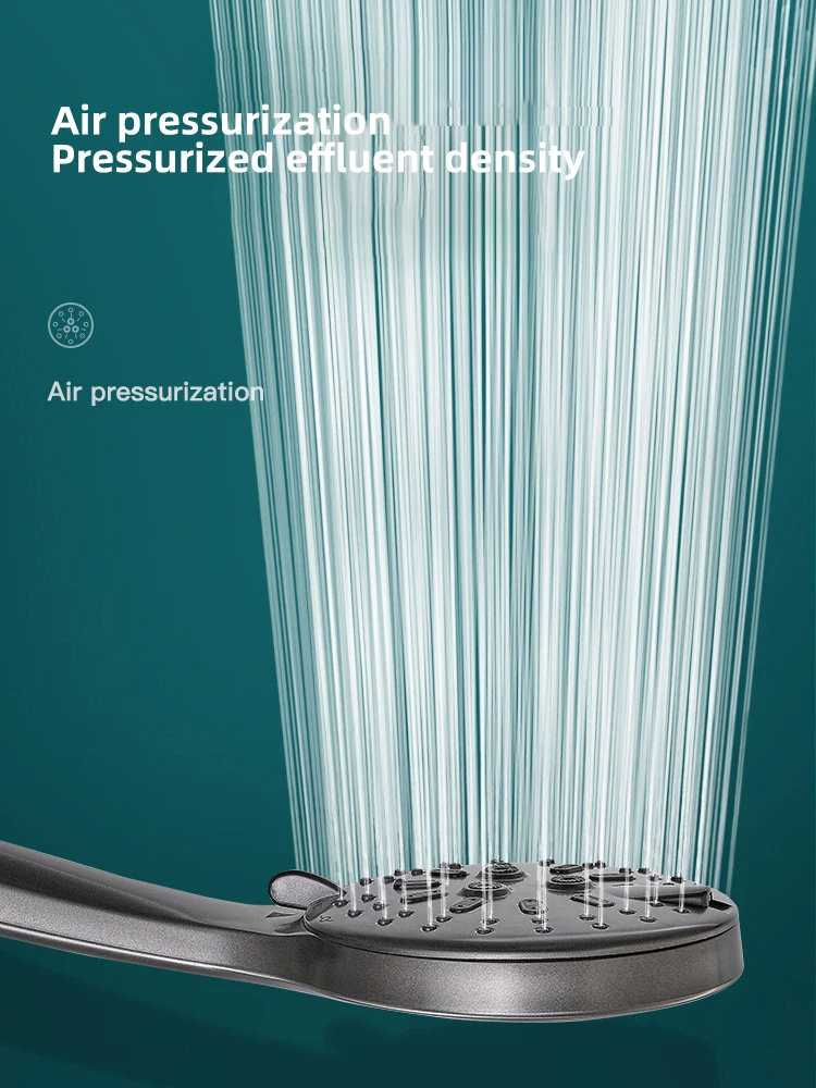 Seven Speed Adjustment Handheld Shower Head