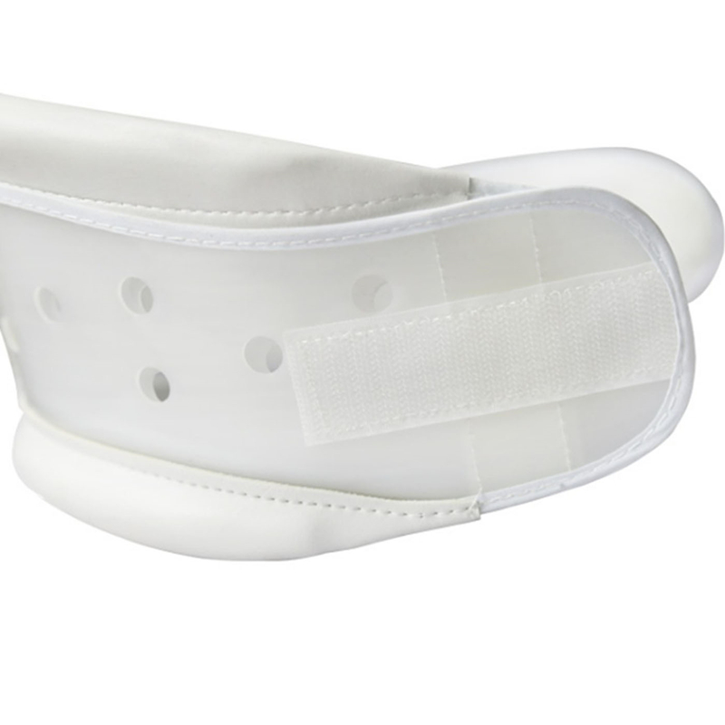 Collarín cervical de cuero rígido estabilizador de cuello para órtesis